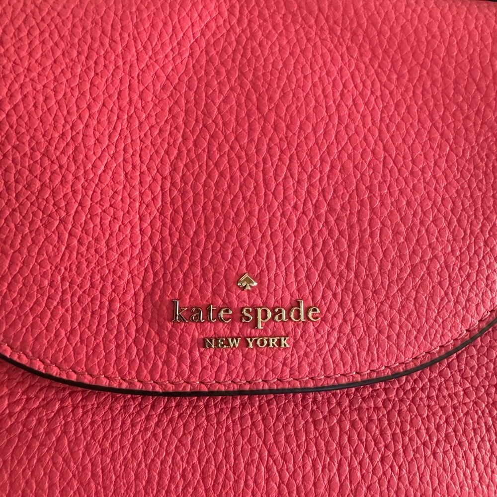 Kate Spade Ripe Papaya Color Crossbody Bag with Curved Flap - Picture 5 of 13